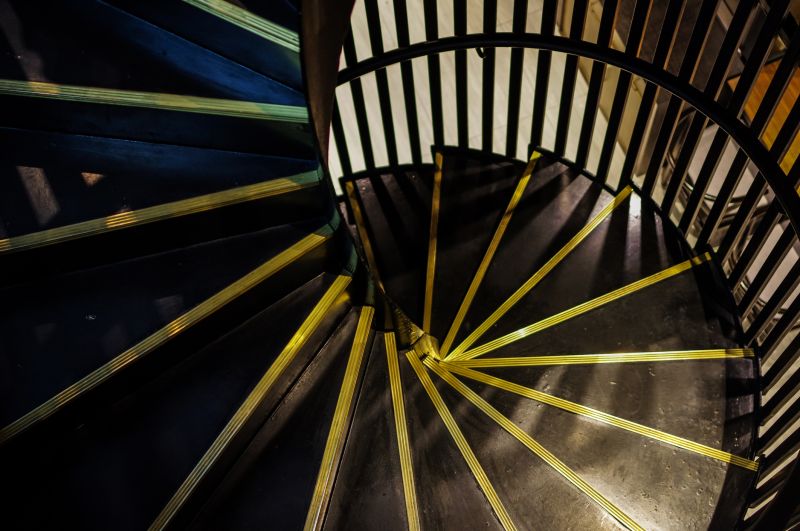 Curved Staircase Installation in Kansas City, KS