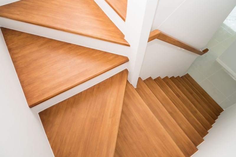 Curved Staircase Installation in Alpharetta, GA