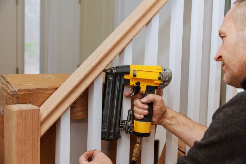 Stair Banister Installation in Conroe, TX