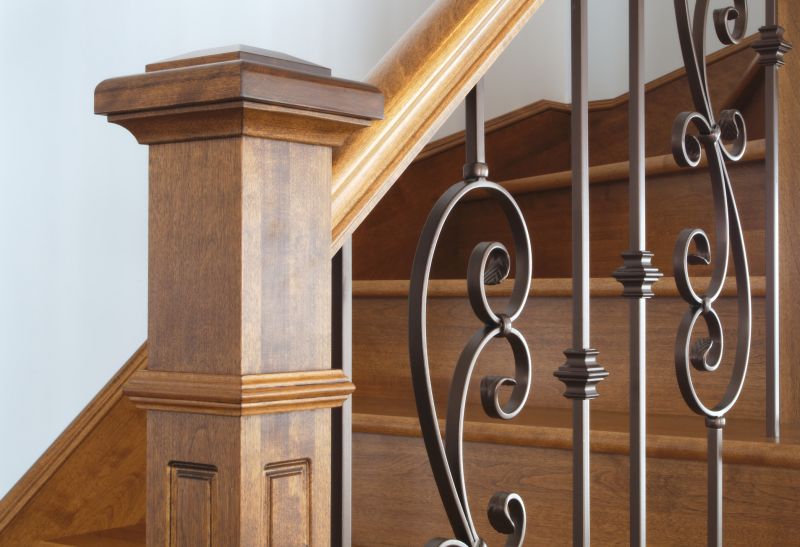 Wood Handrail Repair in Olathe, KS