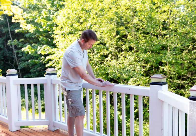 Wood Railing Repair in Olathe, KS