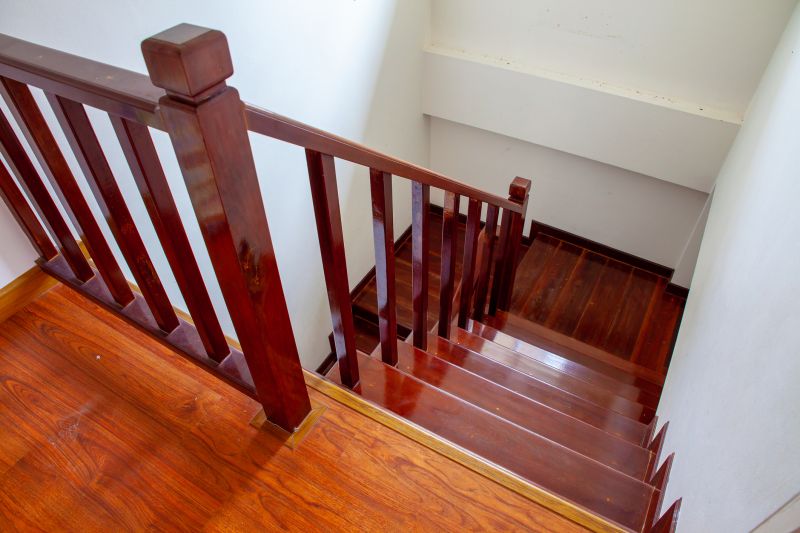 Wooden Banister Installation in Alpharetta, GA