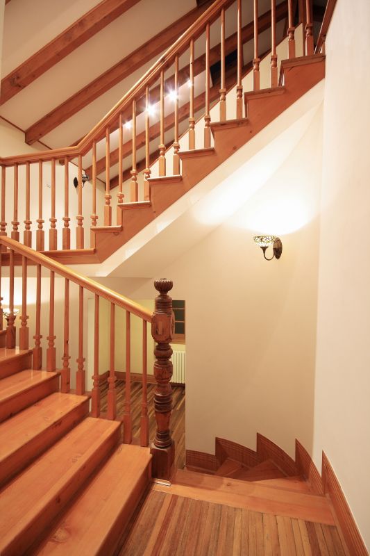 Wooden Banister Installation in Kansas City, KS